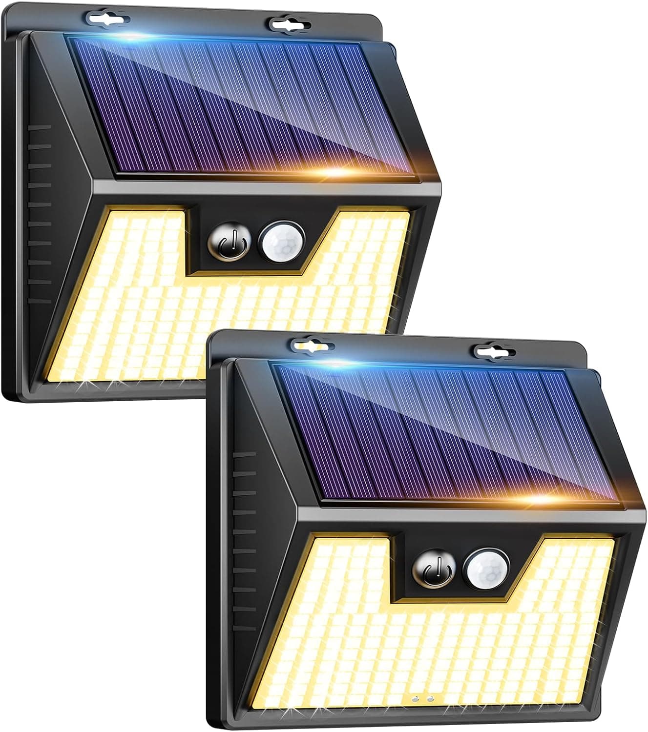 kolpop Luz Solar Exterior con Sensor de Movimiento, 140 LED, 3 Modos, IP65, Pack de 6 — foto 3