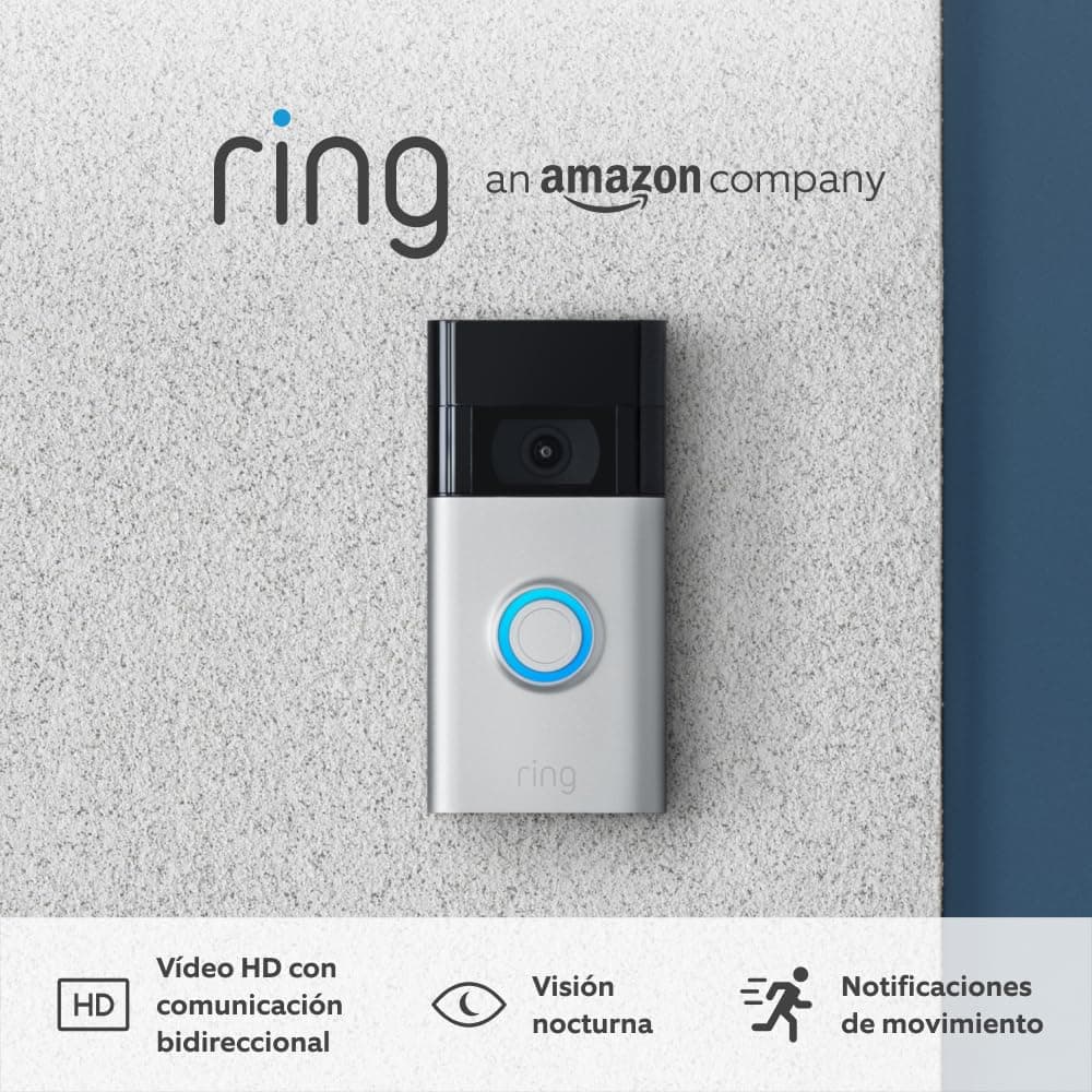 Ring Video Doorbell (2ª generación) Timbre Inteligente con Cámara