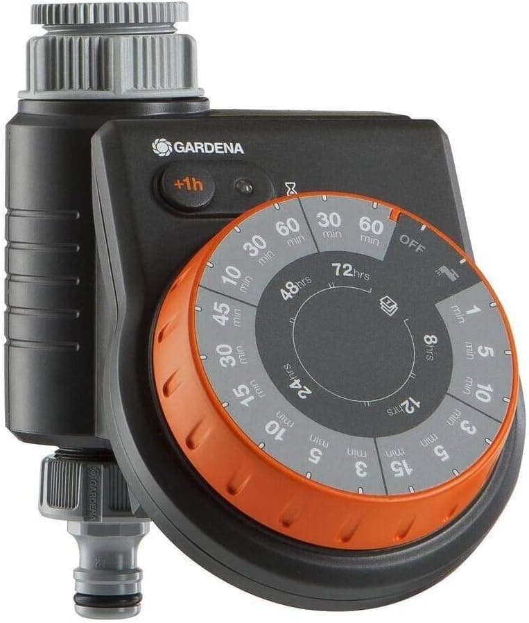 Gardena Easy Control Programador de Riego a Pilas, 17 Programas Automáticos, Conexión Directa al Grifo