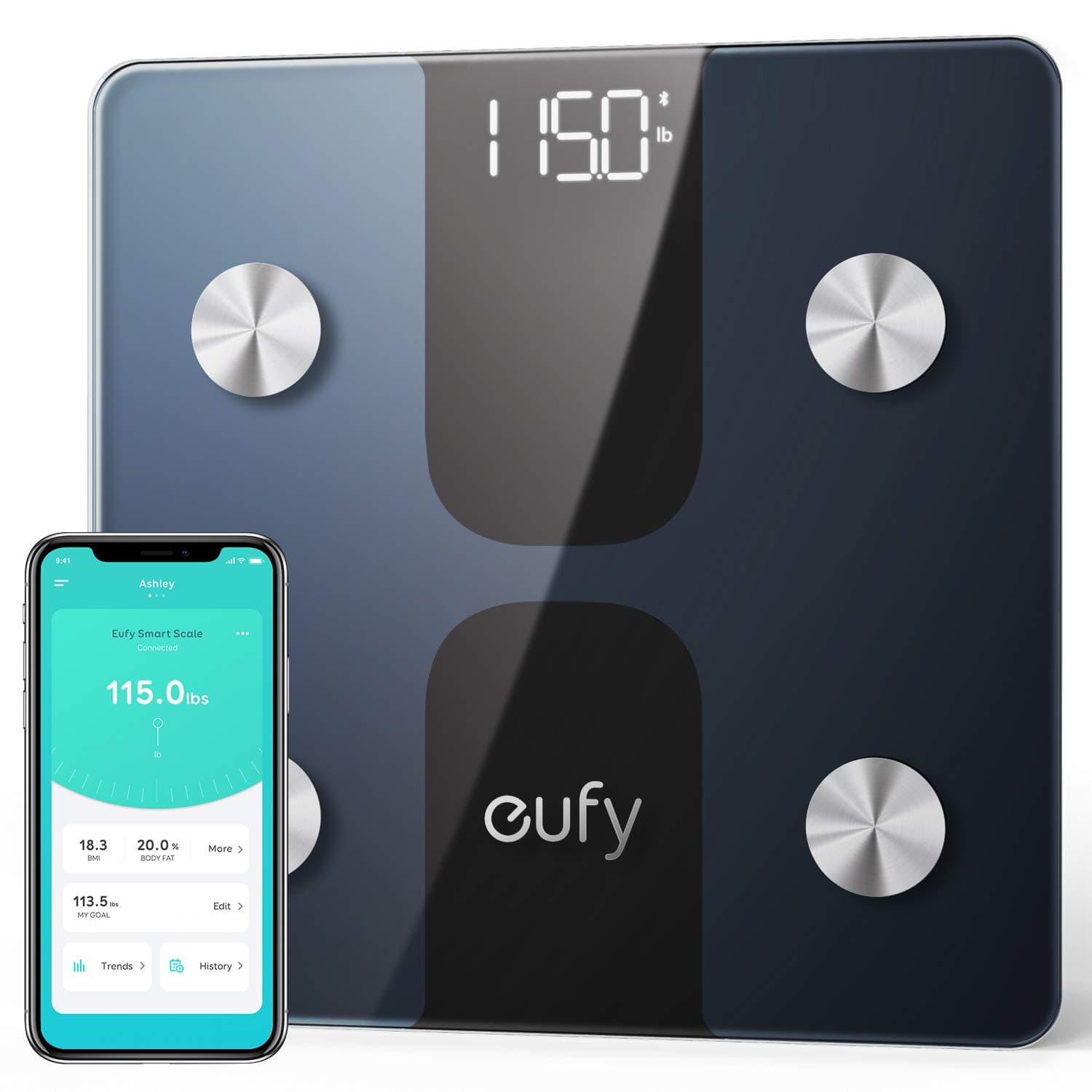 eufy BodySense C1 Báscula de Baño Bluetooth