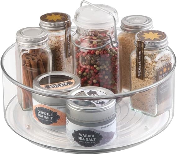 mDesign Especiero Giratorio para Armario de Cocina