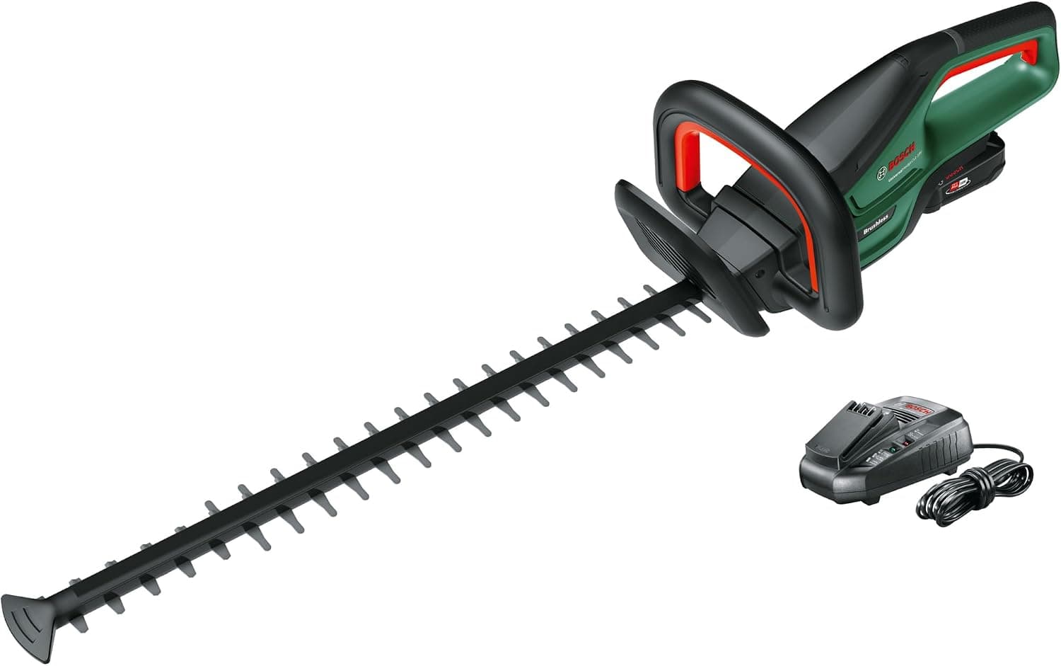 Bosch UniversalHedgeCut 18V-50 Cortasetos a Batería con 1 Batería 2.5 Ah Incluida, Cuchilla de 50 cm
