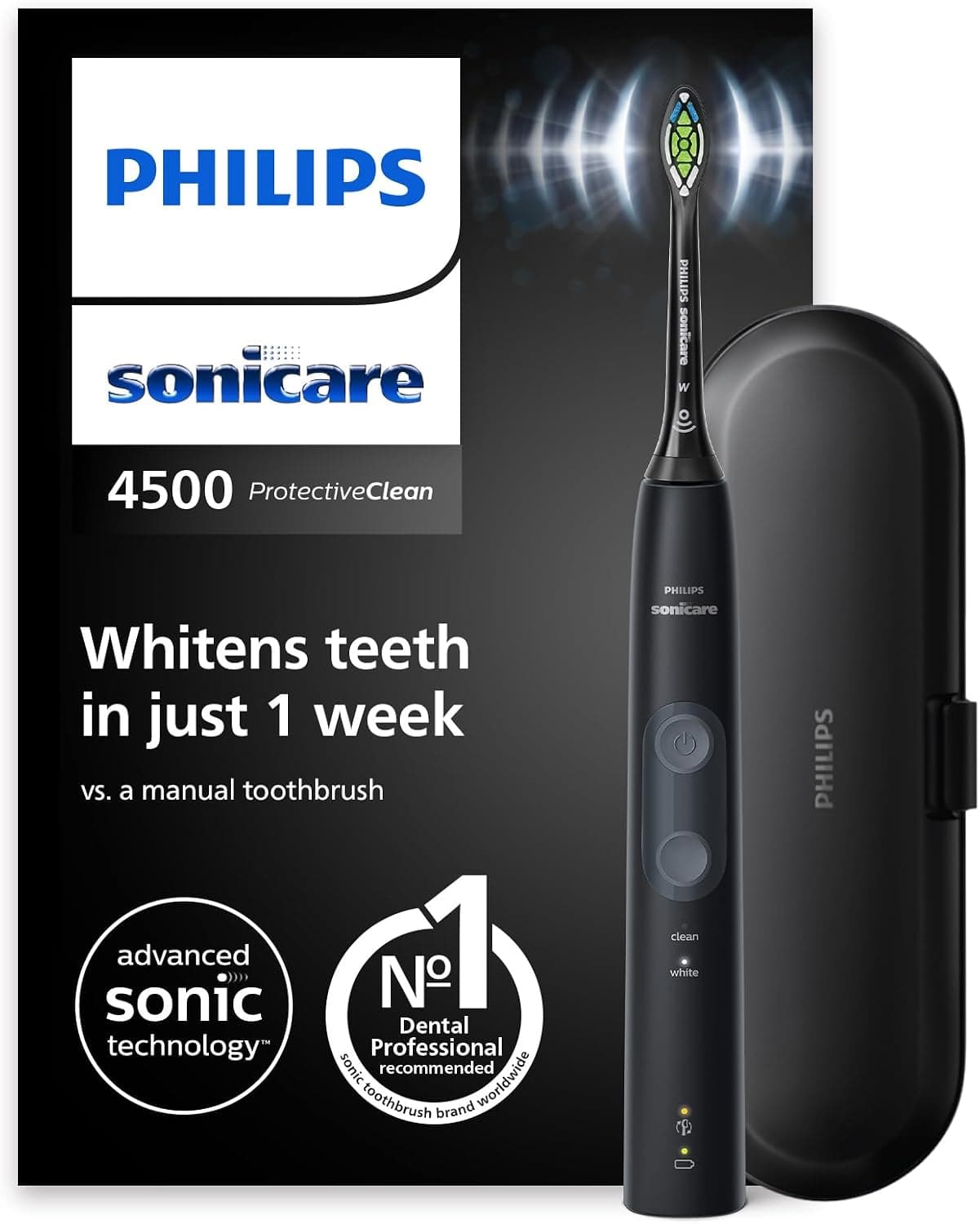 Philips Sonicare ProtectiveClean 4500 Cepillo Eléctrico