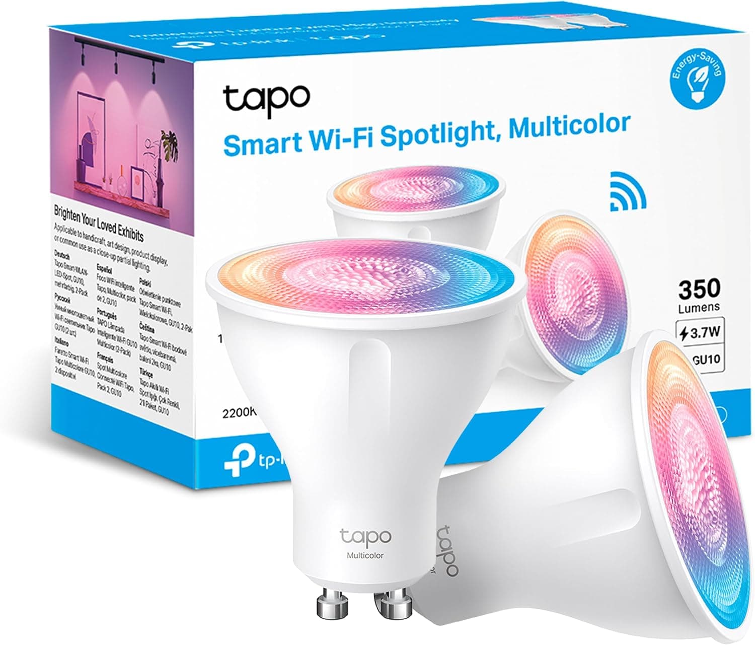 TP-Link Tapo L630 GU10 Multicolor (Pack 2)