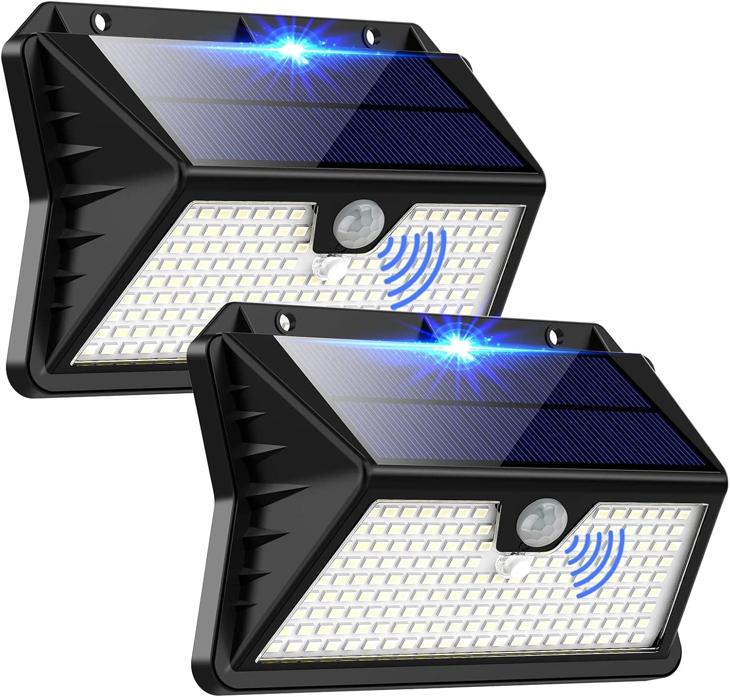 OUILA Foco Solar 185 LED con Sensor (Pack 2)