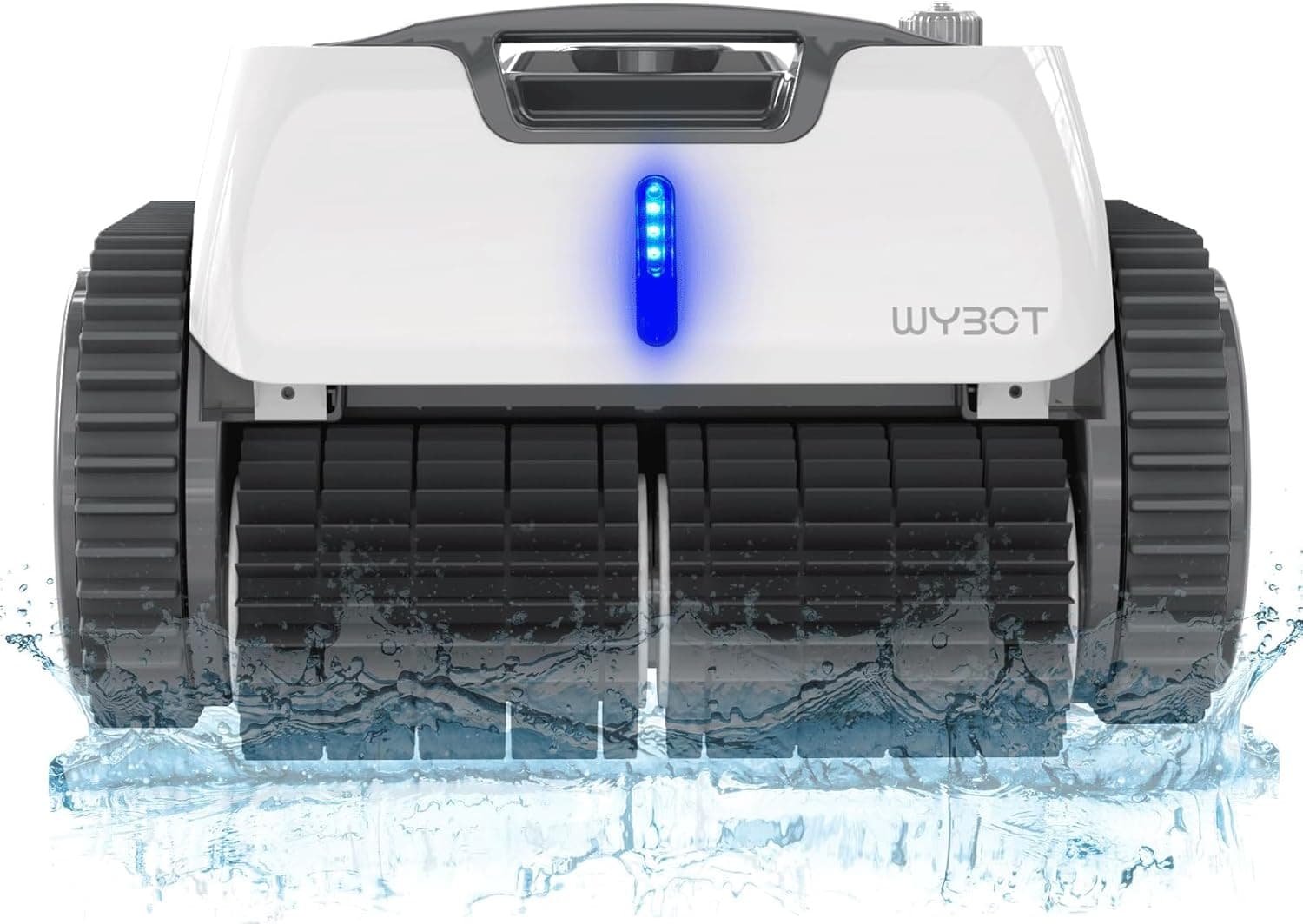 WYBOT Robot Limpiafondos Piscina Inalámbrico para Fondo, Paredes y Línea de Agua, 120 Minutos, Planificación de Rutas