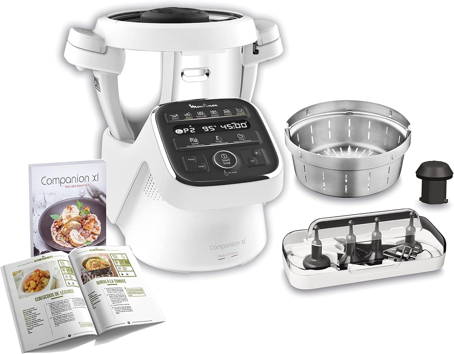 Moulinex Companion XL HF80C30D Robot de Cocina Multifunción