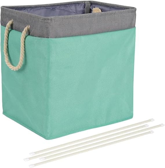 Amazon Basics Cesto Plegable para Ropa 3 Compartimentos