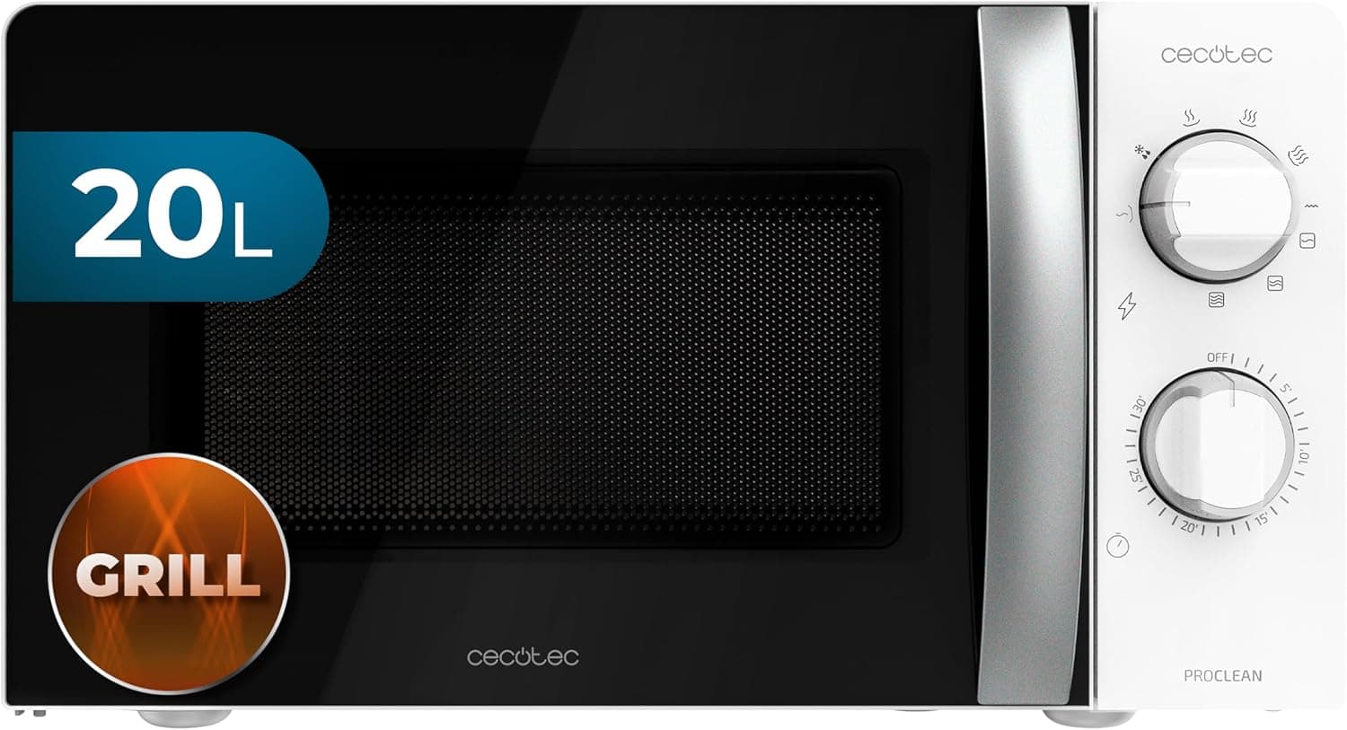 Cecotec Microondas con Grill ProClean 2110