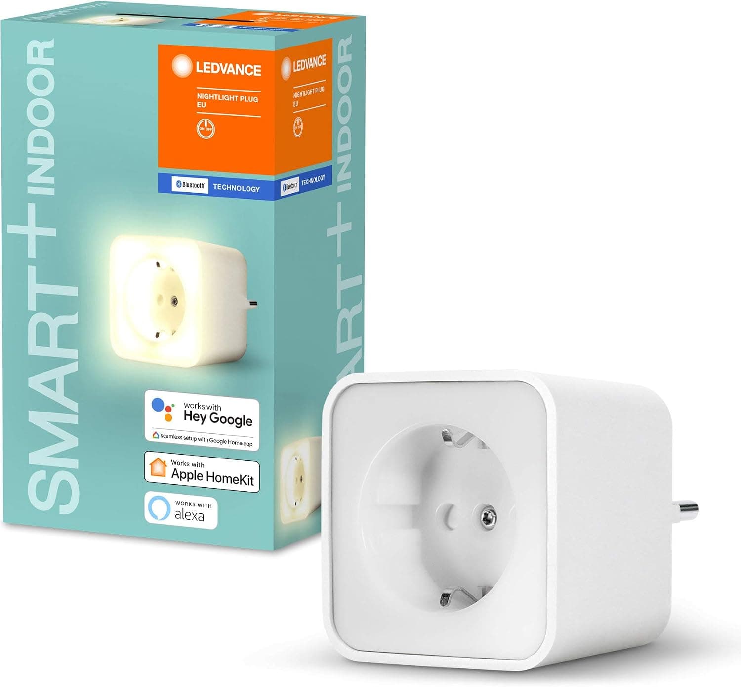 LEDVANCE Enchufe Inteligente con Luz Nocturna Integrada