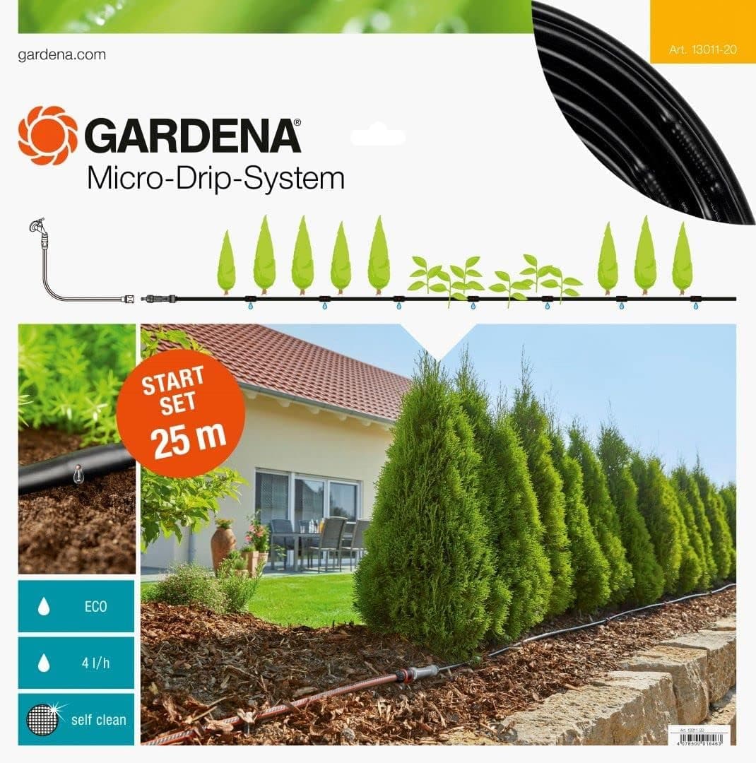 Gardena Kit de Riego por Goteo para Plantas, 25 m, para Setos y Arriates