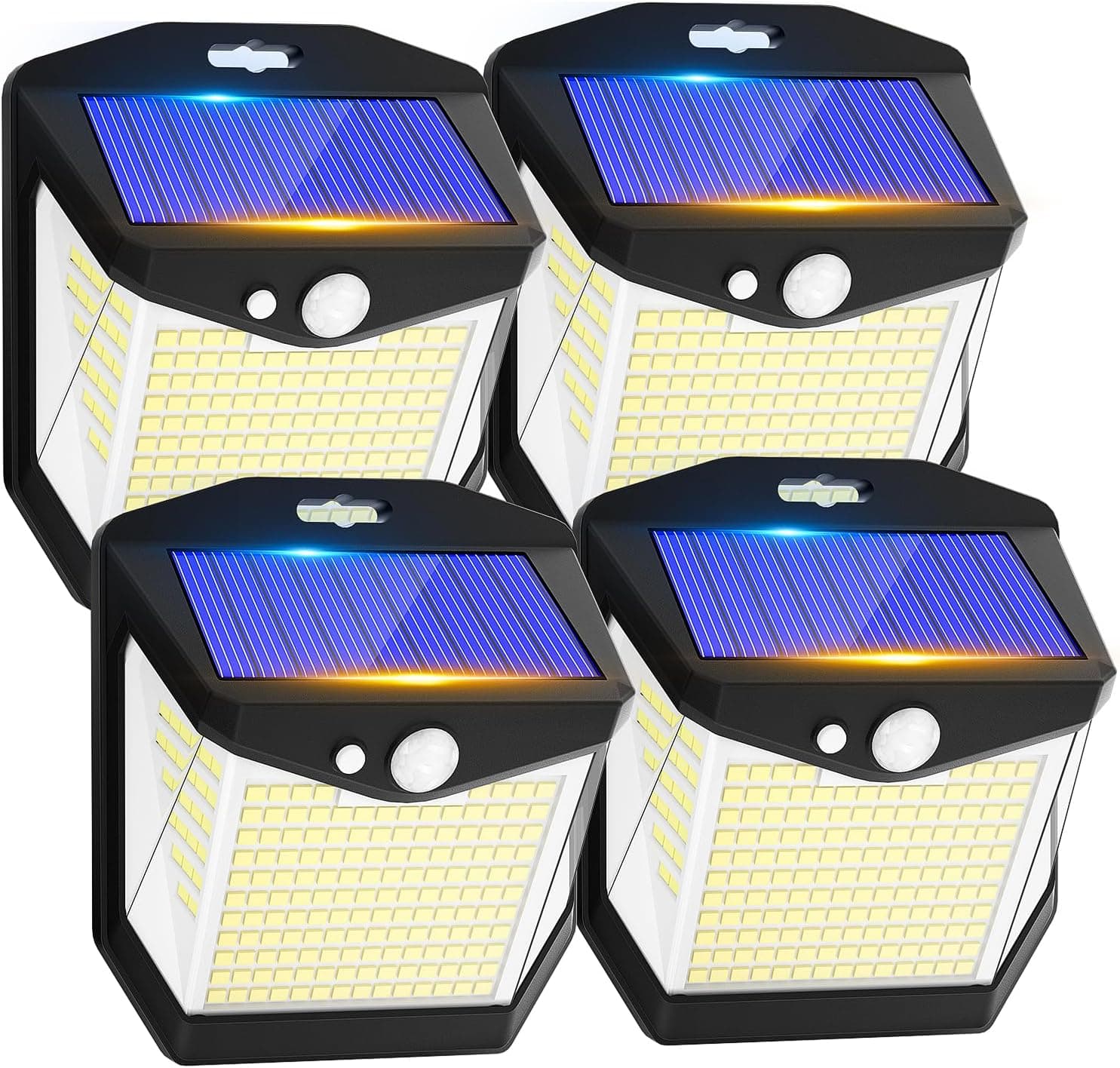 Foco Solar Jardín 248 LED 270° con Sensor