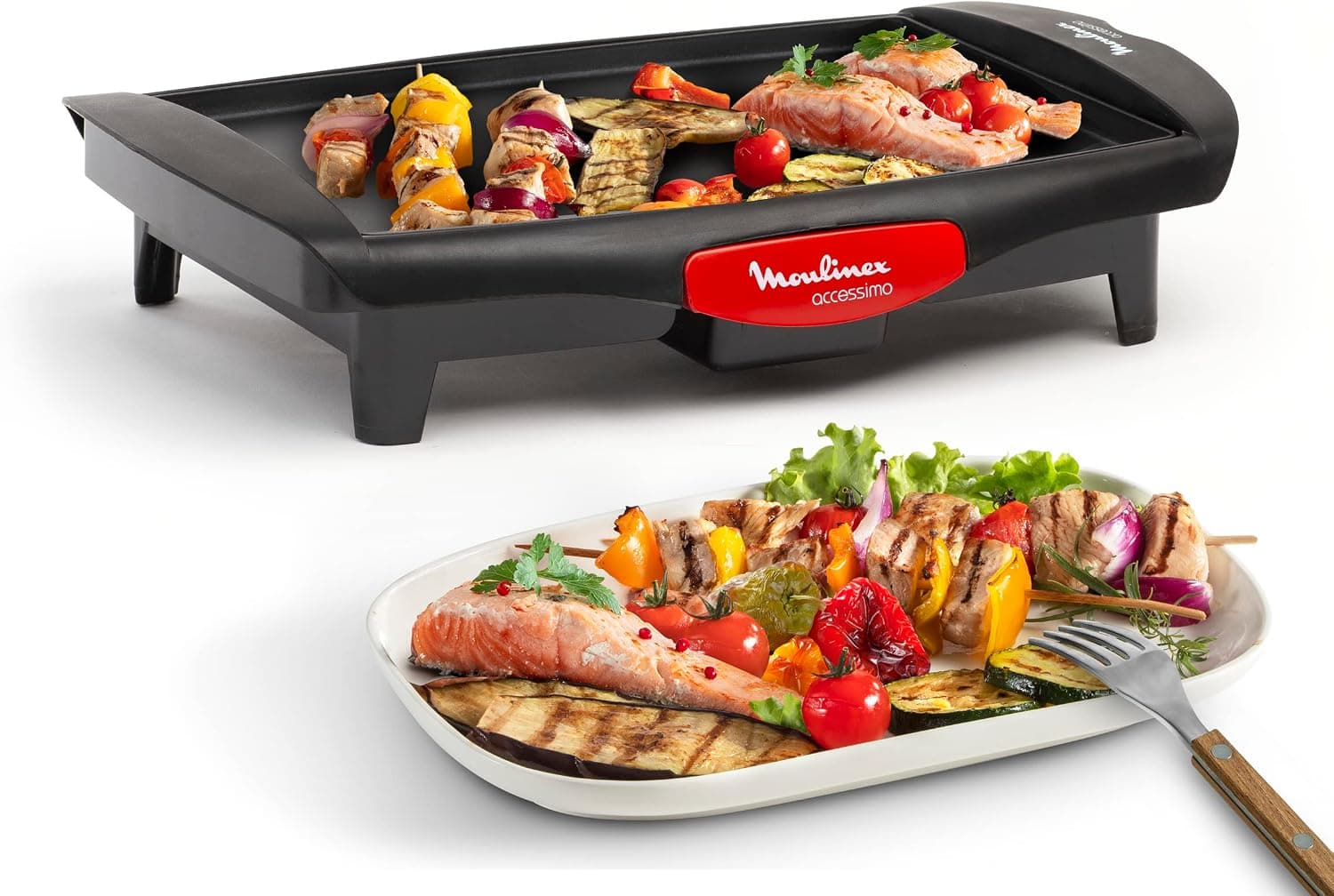 Moulinex Accessimo CB560811 Plancha de Asar Eléctrica