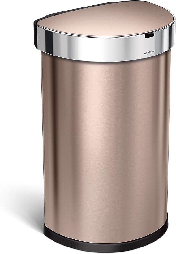 simplehuman Cubo de Basura con Sensor 45L