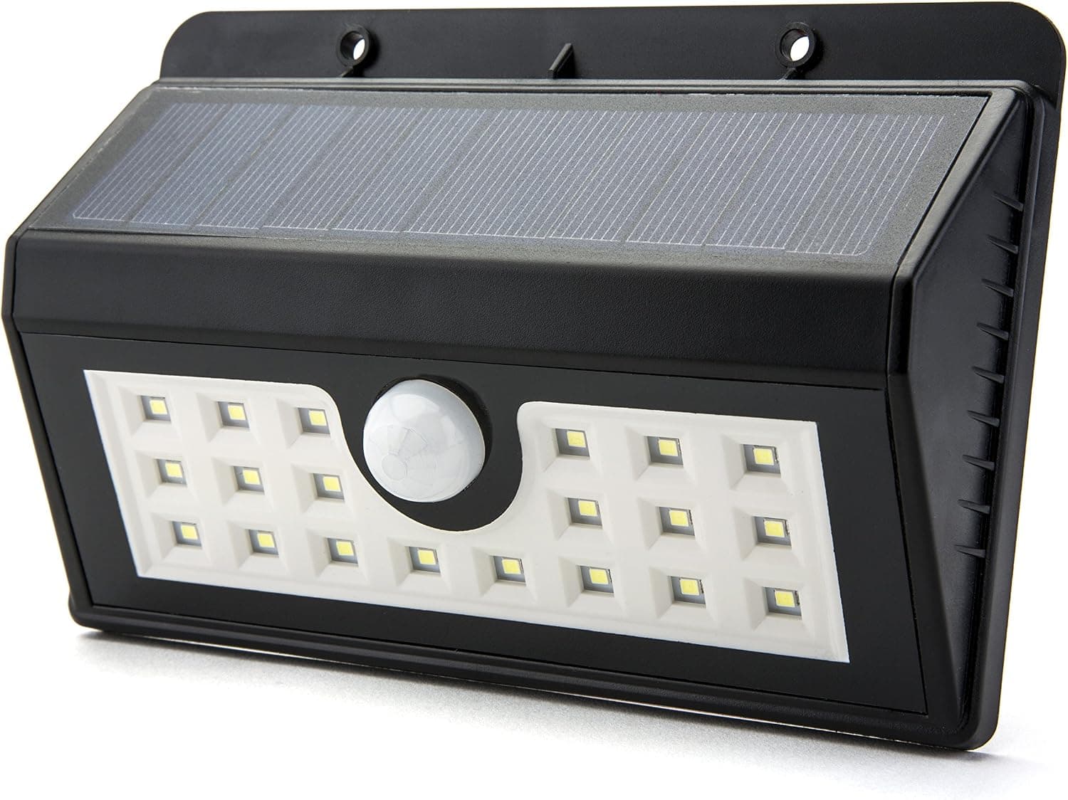 OPUL Foco Solar LED de Pared con Sensor de Movimiento, Luz de Seguridad Exterior Resistente al Agua, Instalación sin Cables
